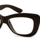 CRUSHED - READING GLASSES: BLACK