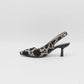 Stivali Flatirion Black Cow Print