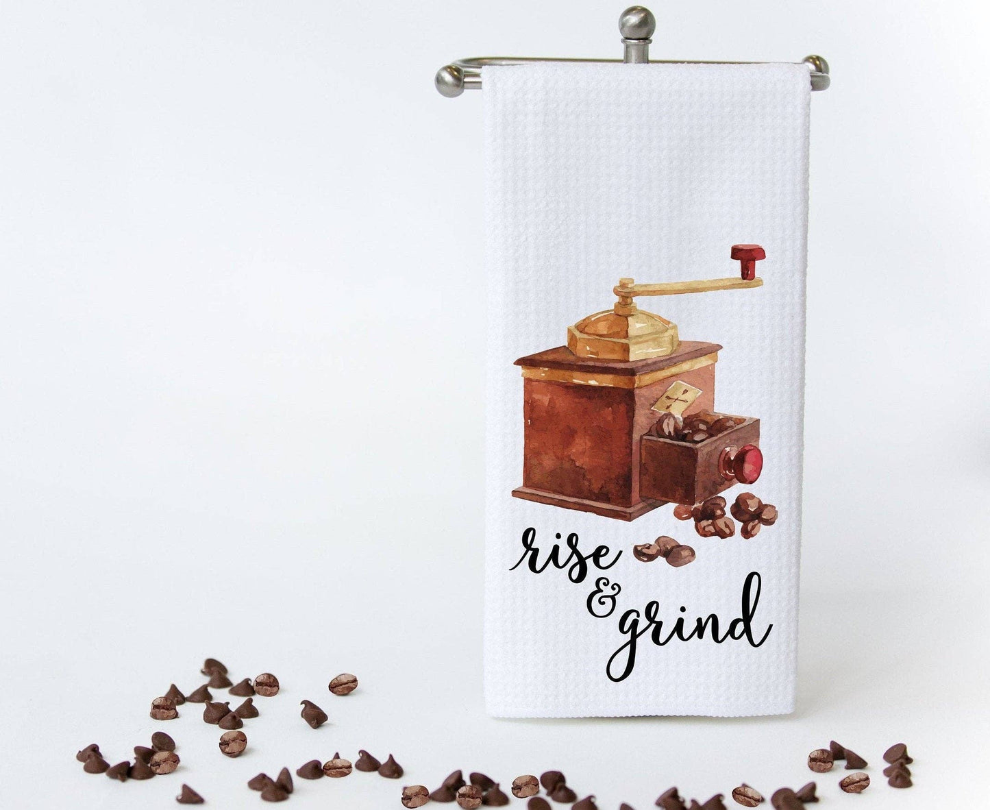 Coffee Lover Funny Kitchen Towels: Better Latte