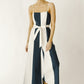 COLOR BLOCK STRIPED JUMPSUIT