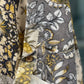 Duster with Gray/Buff Patchwork Print