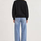 Martini Graphic Knit Sweater in Black