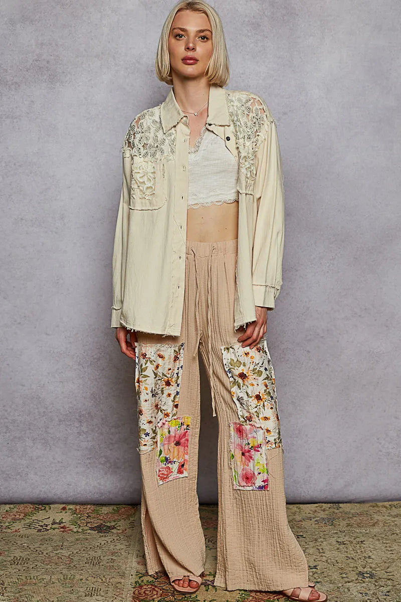 Oat Milk Button Down