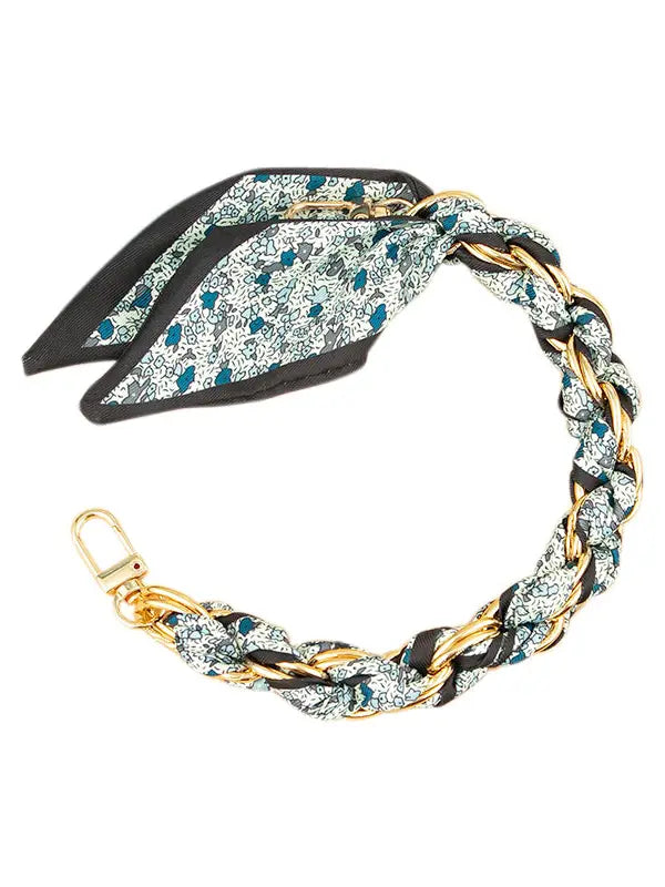 Gold Chain Phone Charm Wristlet