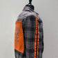 Vintage Repurposed Oklahoma State Flannel