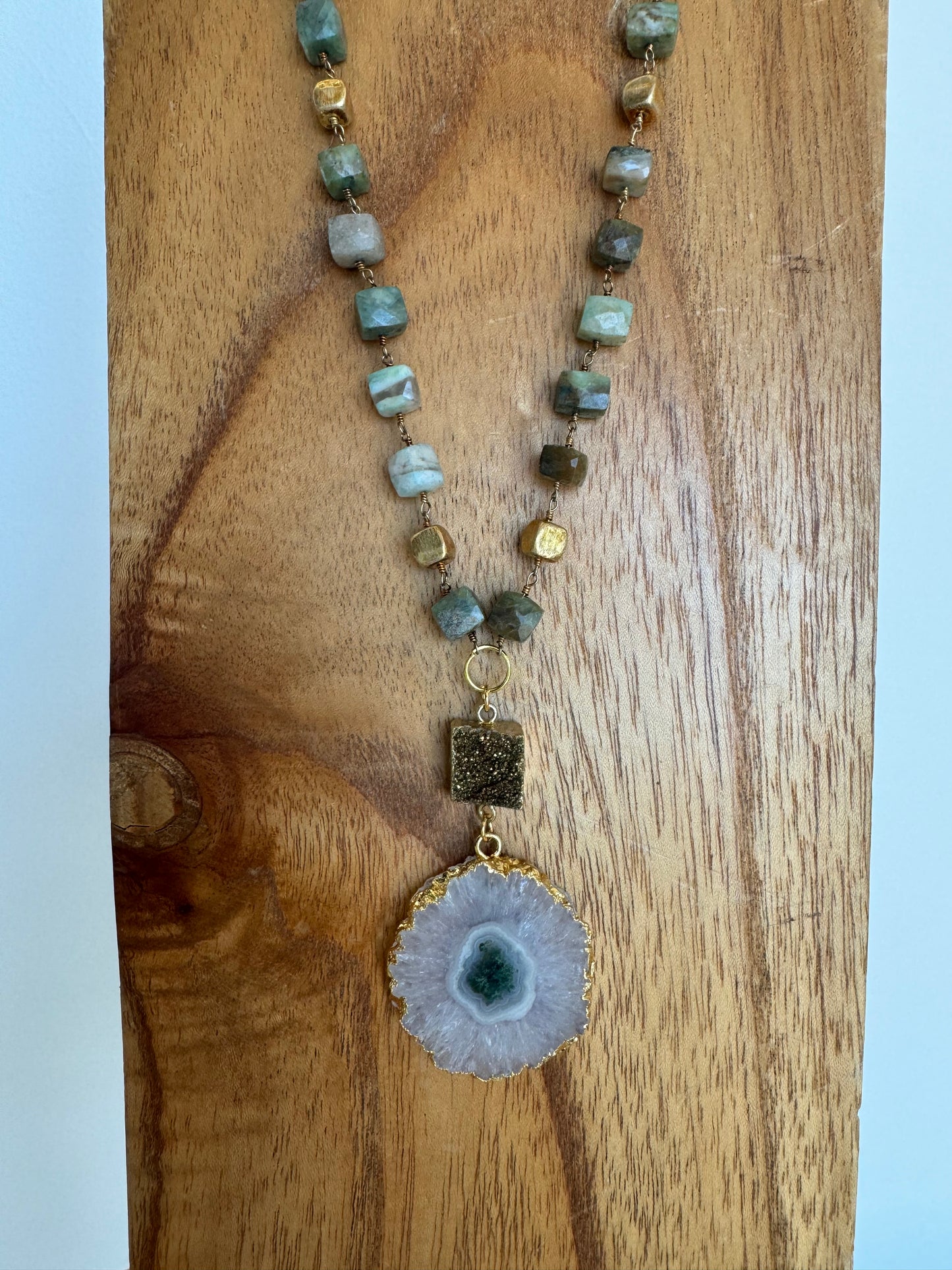 OOAK Stalactite Necklace