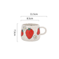 Cer Fruit Print Mugs | Coffee | Drinkware: Lemon