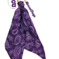 TCU Horned Frogs Logo Bandana Bag Charm