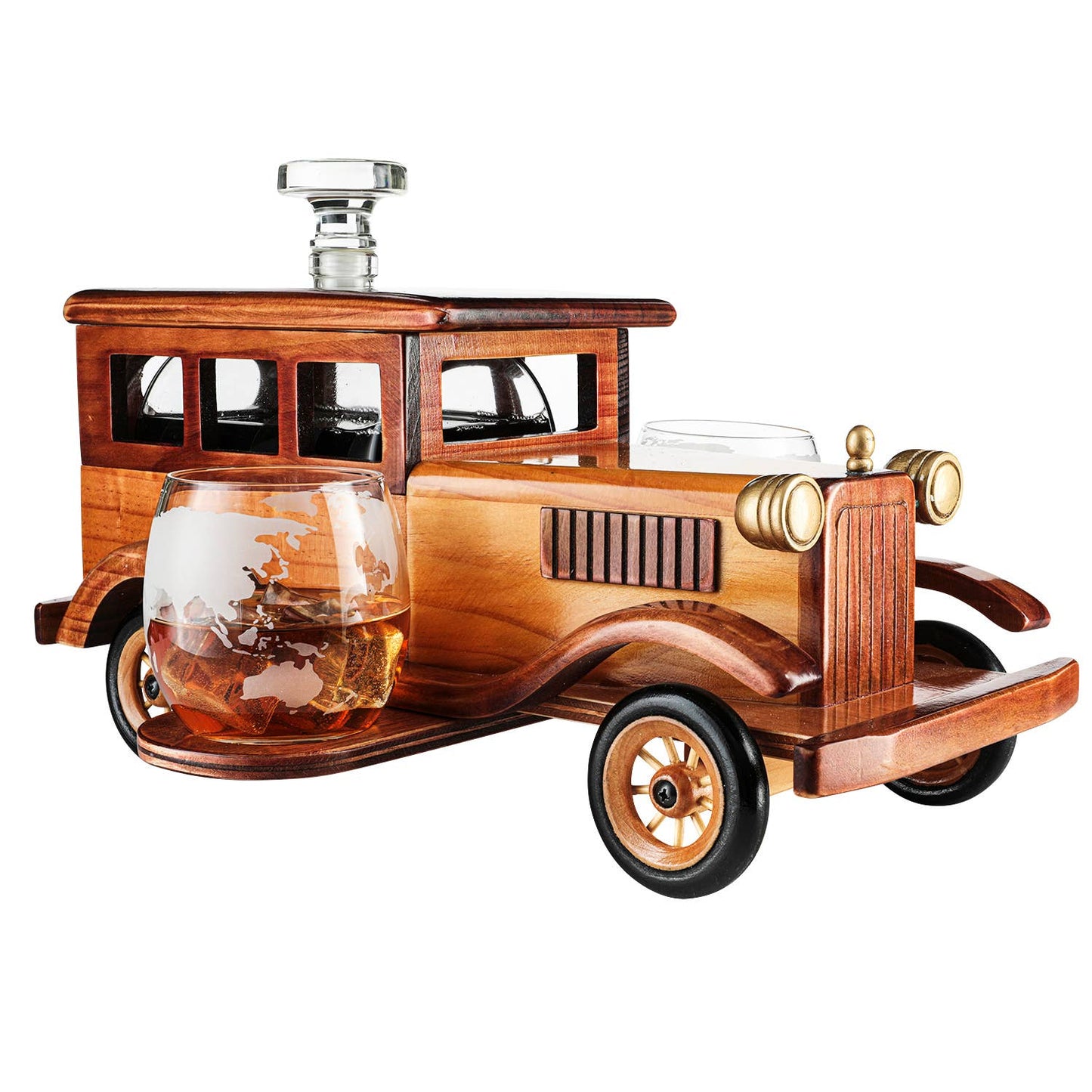 Old Fashioned Car Whiskey Decanter