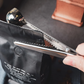 Stainless Steel Coffee Spoon with Bag Clip: Gold