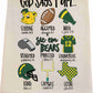 Baylor God Says Tea Towel