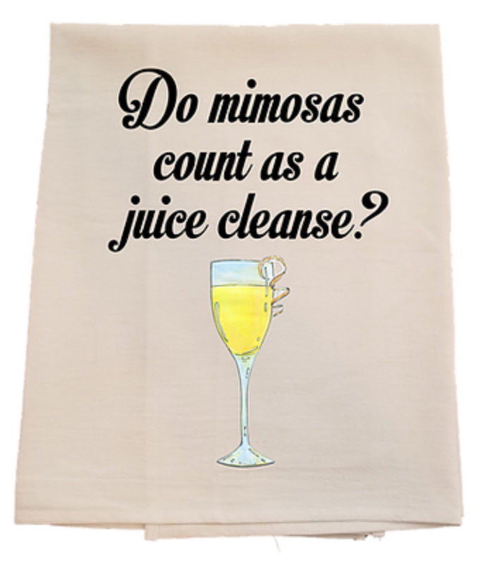 Juice Cleanse Tea Towel