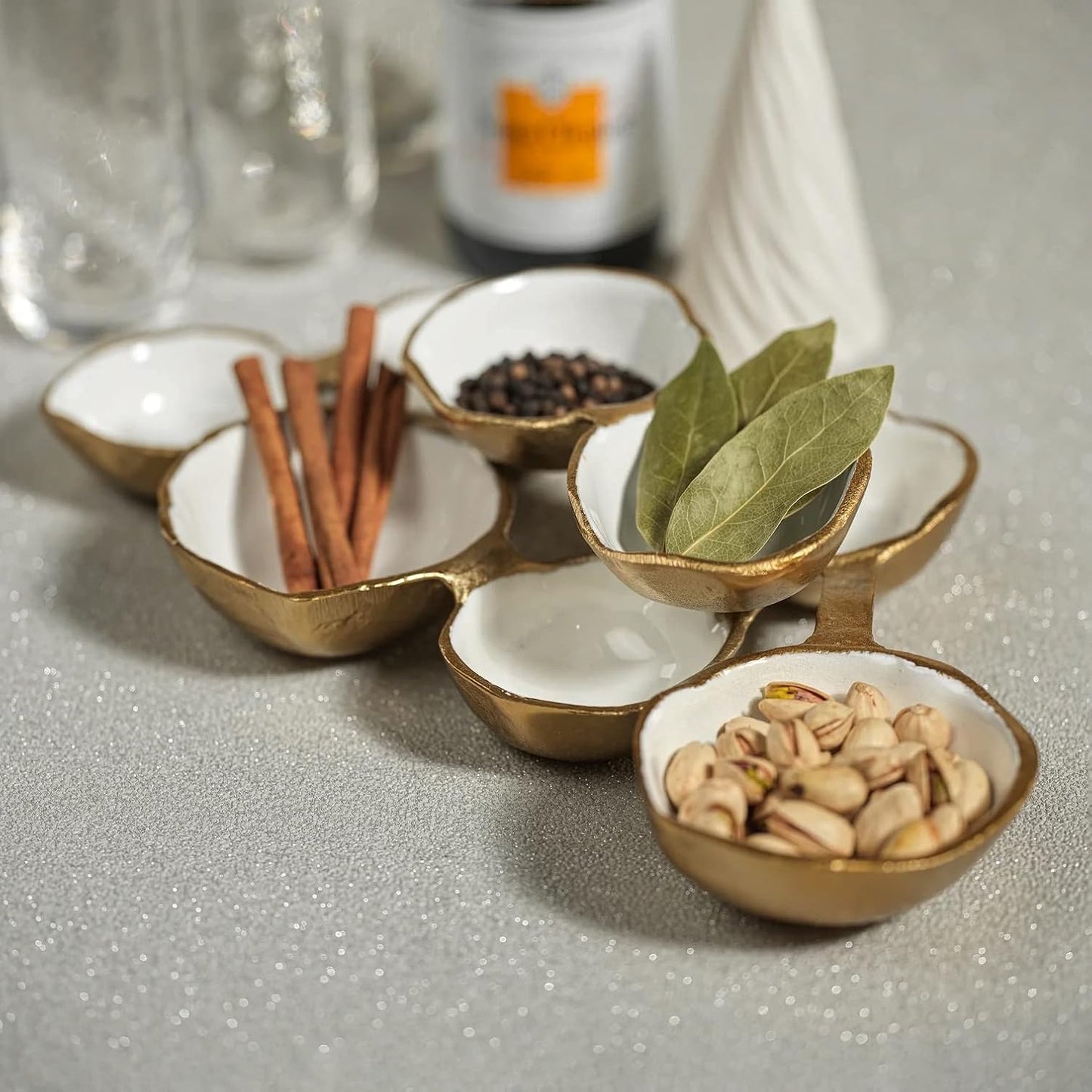 Zodax Cluster of 8 Round Serving Bowls