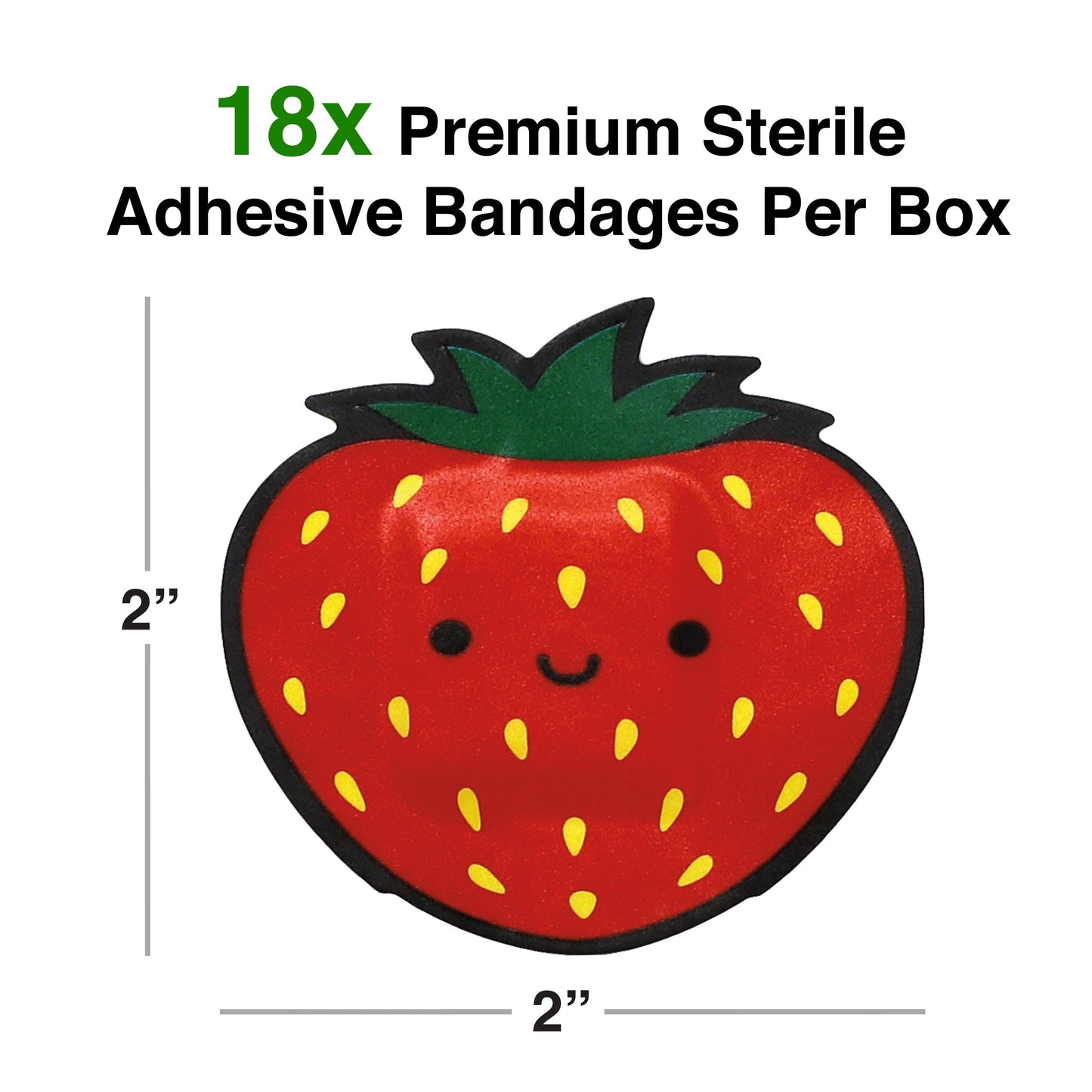 Strawberry Adhesive Bandages