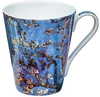 Van Gogh Bone China Set of 5 Large Mugs for Coffee and Tea
