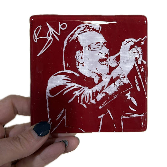 Bono Glass Bar Coaster