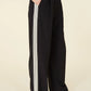 Racer Stripe Wide Leg Pant