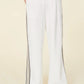 Racer Stripe Wide Leg Pant