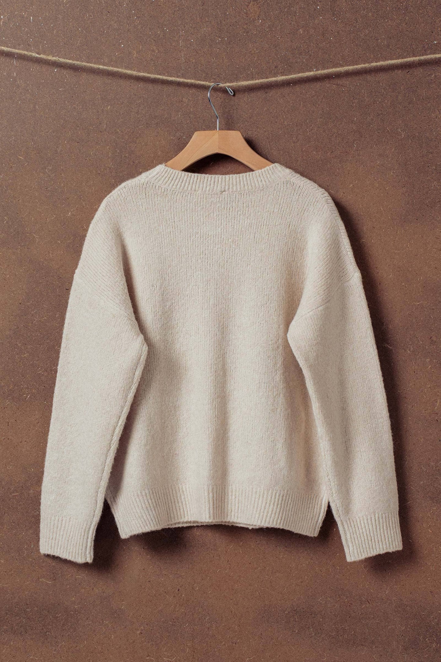 Western Embroidered Cowboy Boot Sweater