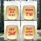 SOUTHERN SAYINGS  Wine Glasses 2pk