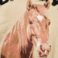 Long Live Cowgirls Patch Twill Denim Jacket: TAUPE