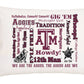 Texas A&M Chatter Standard Pillowcase