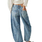 Free People Good Luck Mid Rise Barrel