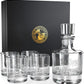 Constitution of the United States Decanter Whiskey Glass Gift Set