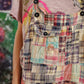 Magnolia Pearl OVERALLS 073-MADRB-OS  Patchwork Love Overalls
