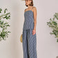 Striped Wide Leg Pant