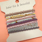 KNOT BRACELET HAIR TIES Pastel
