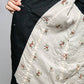 Notched Collar Star & Heart Applique Relaxed Blazer Jacket: Black / S