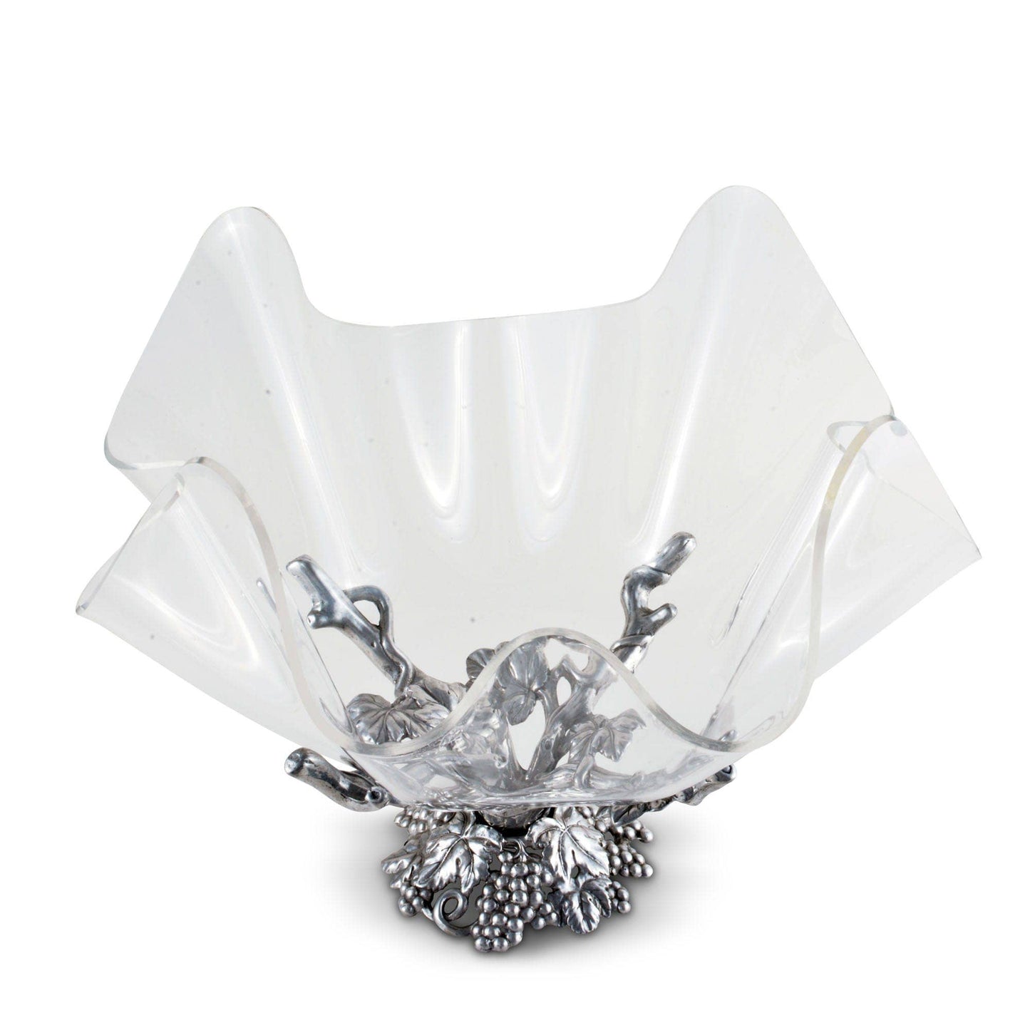 Grapevine Stand Acrylic Bowl 14