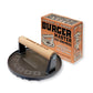 "Burger Master" Cast Iron Grill Press