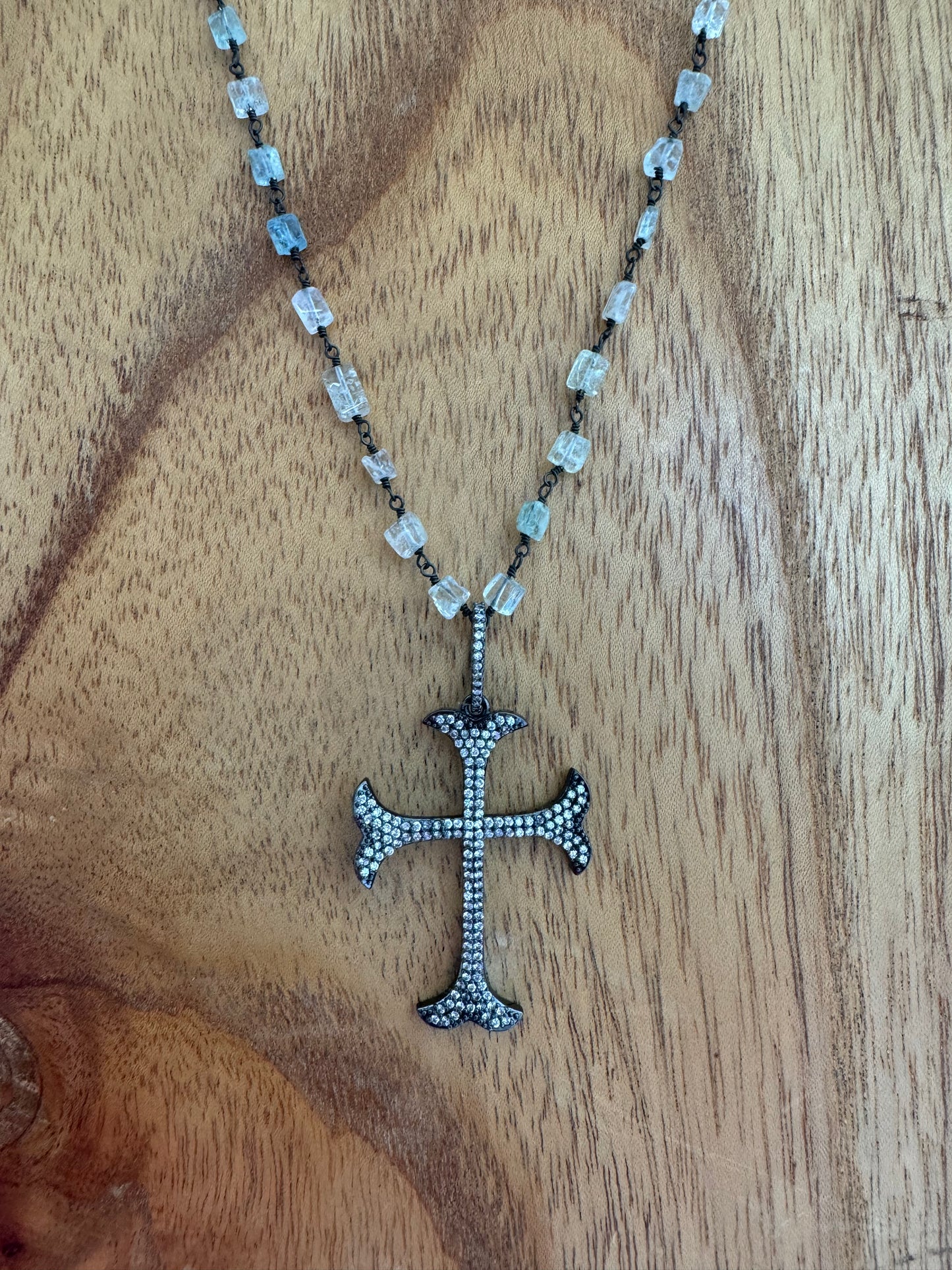 OOAK Cross Necklace