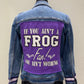 Vintage Repurposed TCU Jacket