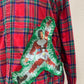 Vintage Repurposed Christmas Vacation Flannel