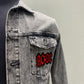 Vintage Repurposed AC/DC 80’s inspired Jacket