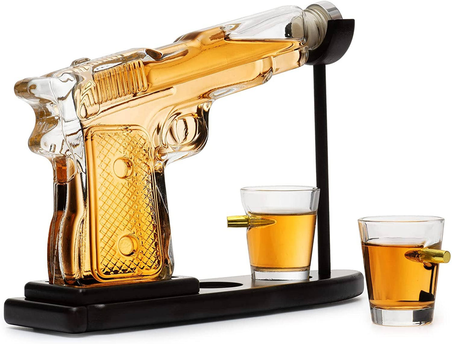 Pistol Gun Decanter Set