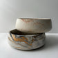 Concrete Bowl: Peach fusion marble / With hole