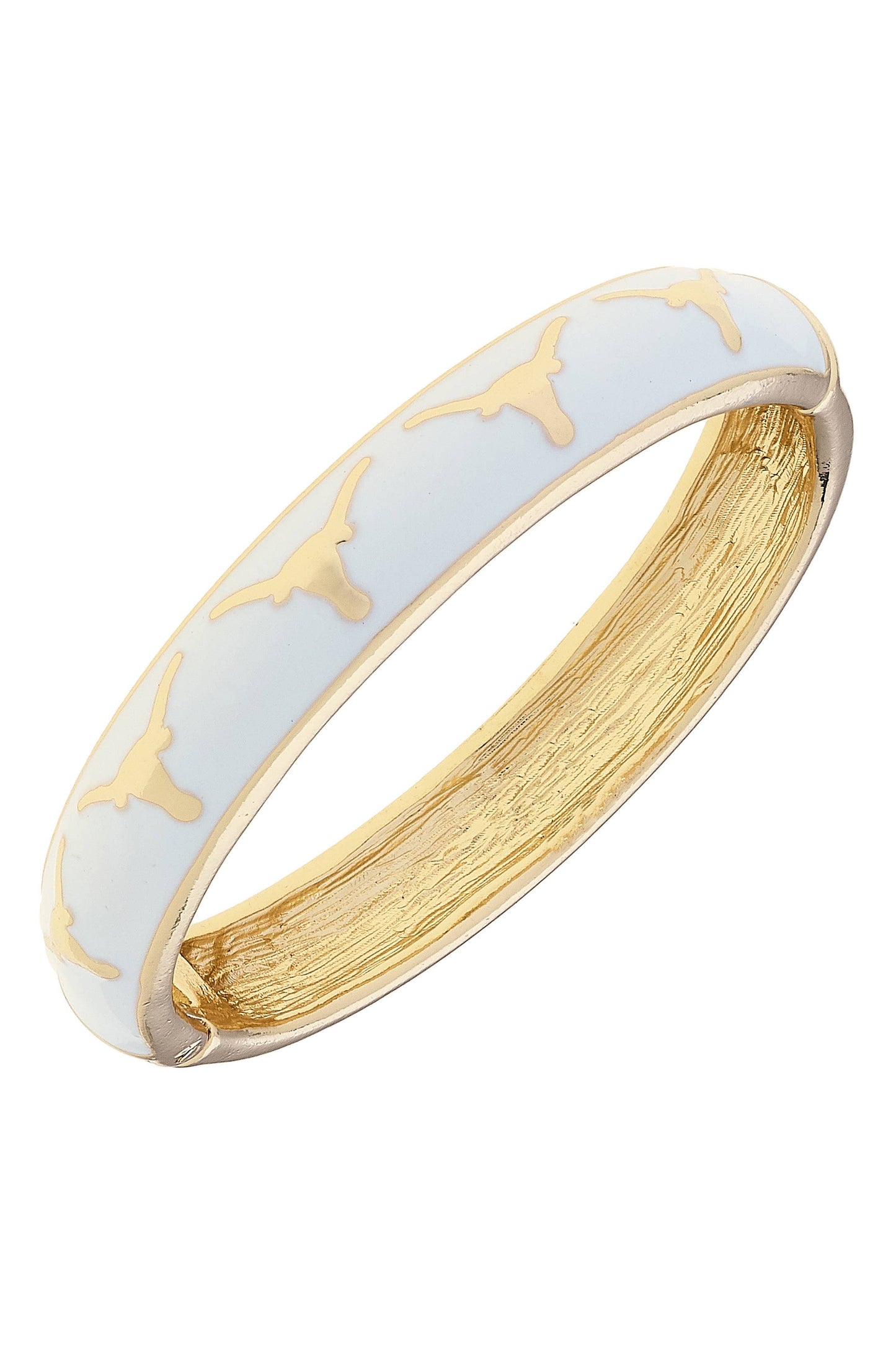 Texas Longhorns  Logo Hinge Bangle