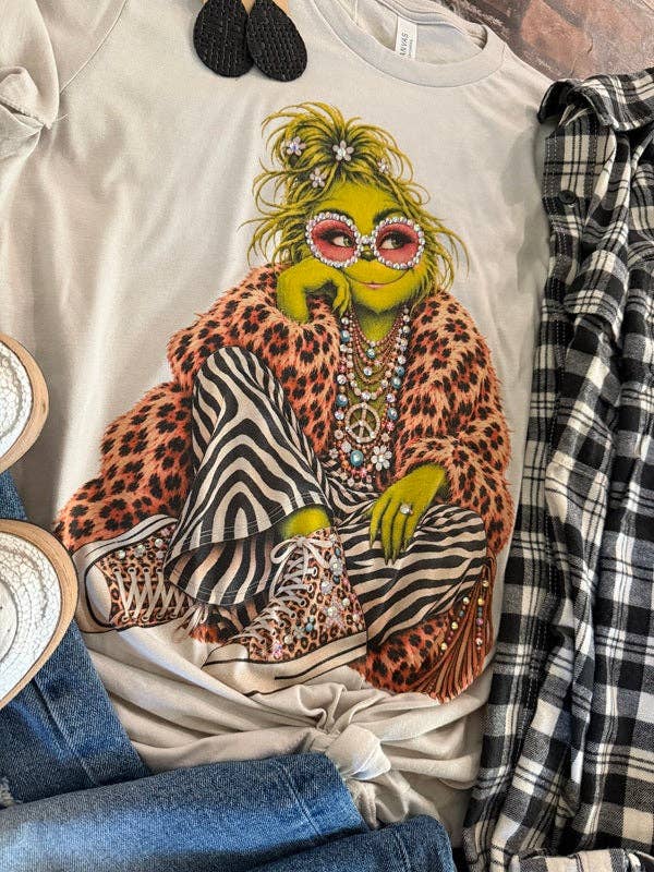 Preorder Embellished Miss Glitzy Glam Graphic with Gem Details