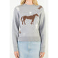 Horse And Star Knit Sweater: BEIGE