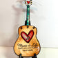 Music Is Life Guitar Ornament