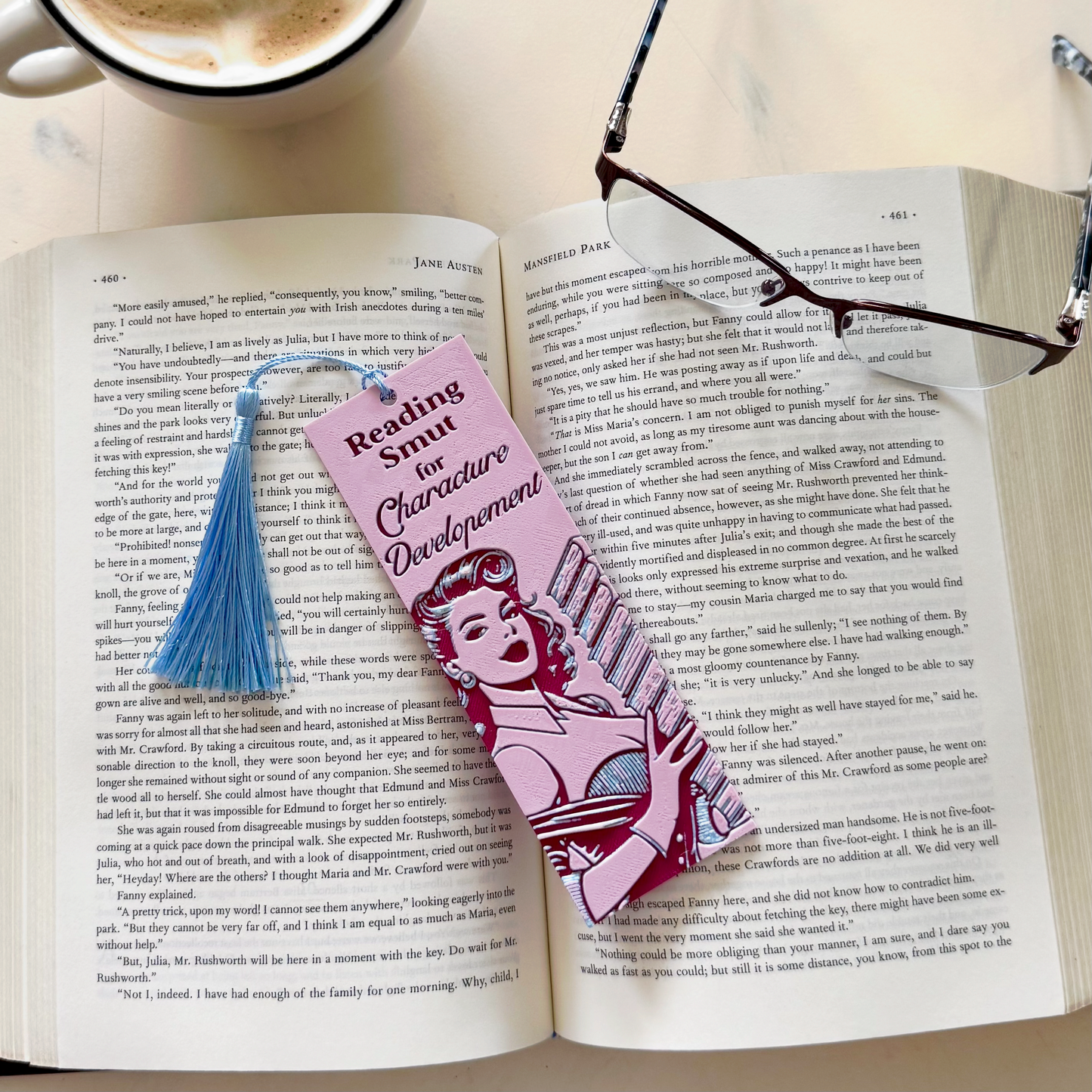 Reading Smut For Character Development Book Marks