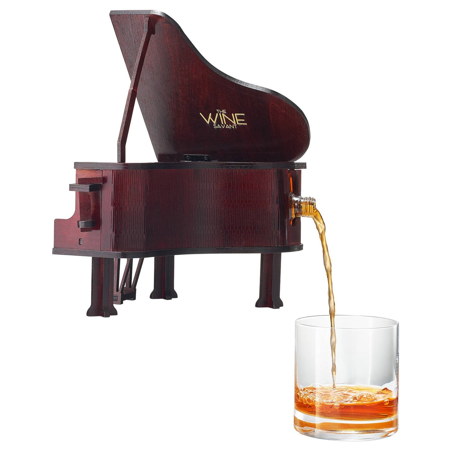 Piano Shaped Whiskey & Wine Decanter - 25OZ