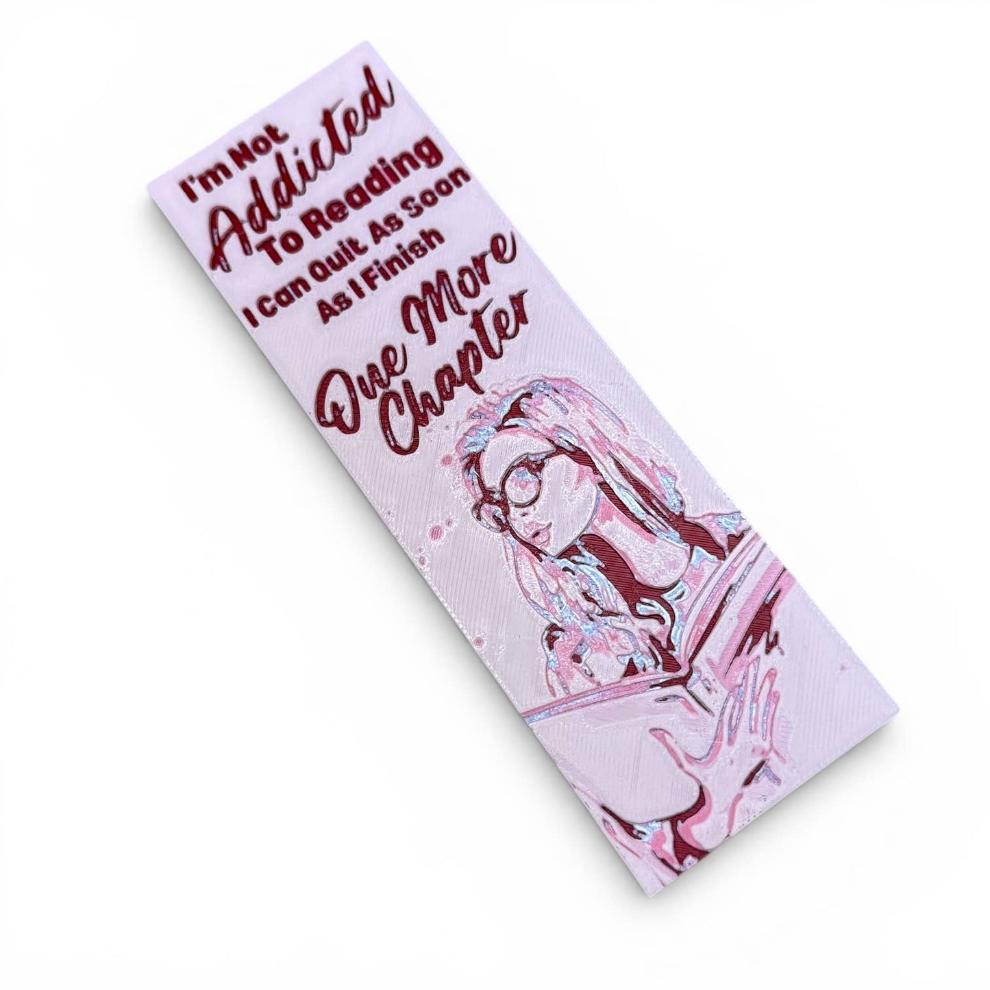 I’m Not Addicted 3D Bookmark 