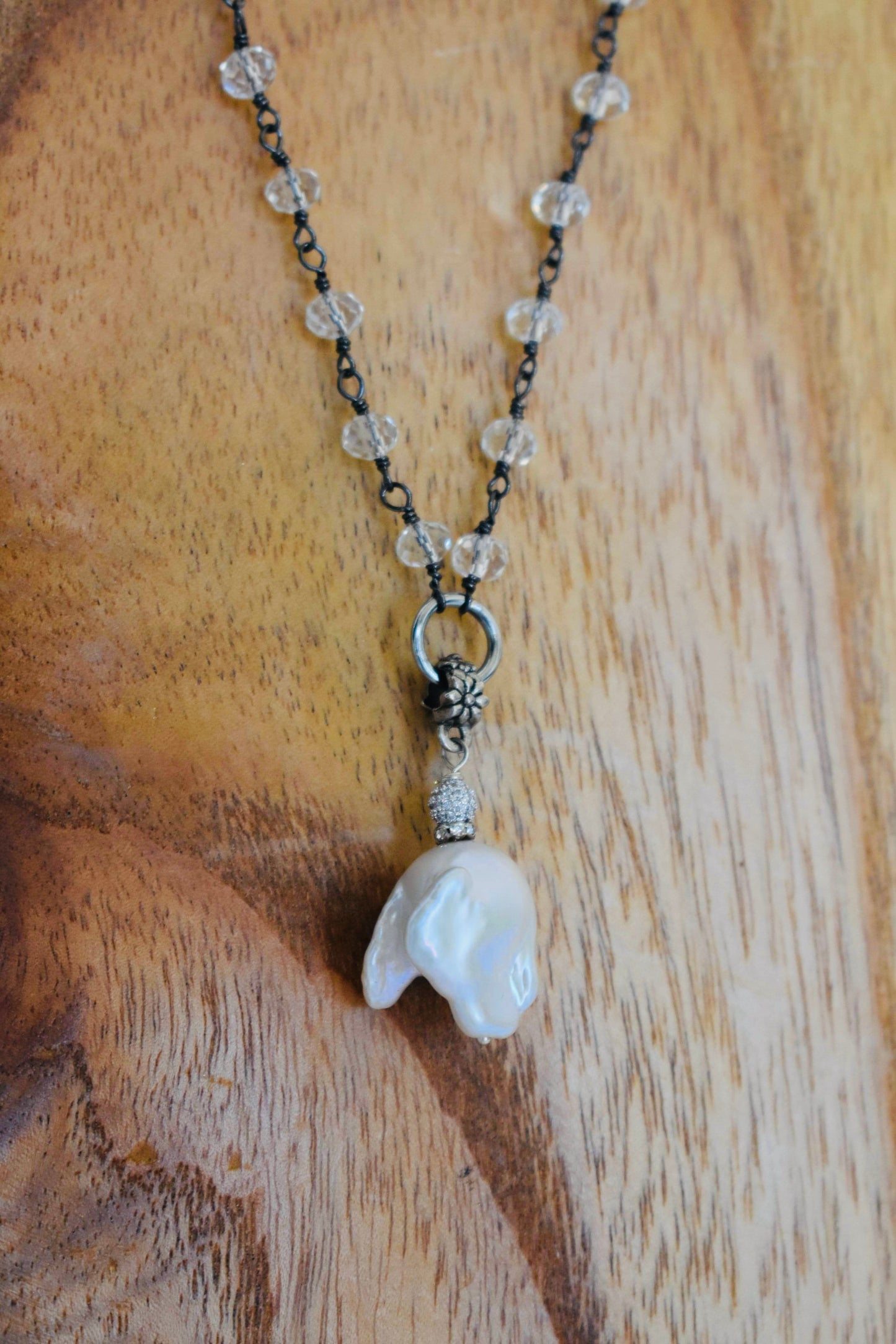 OOAK Mabe Pearl Necklace