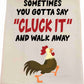 Cluck Tea Towel