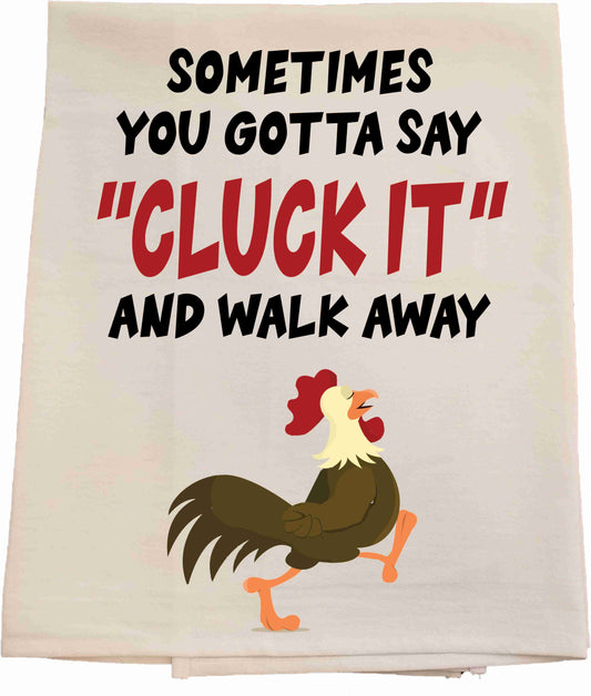 Cluck Tea Towel